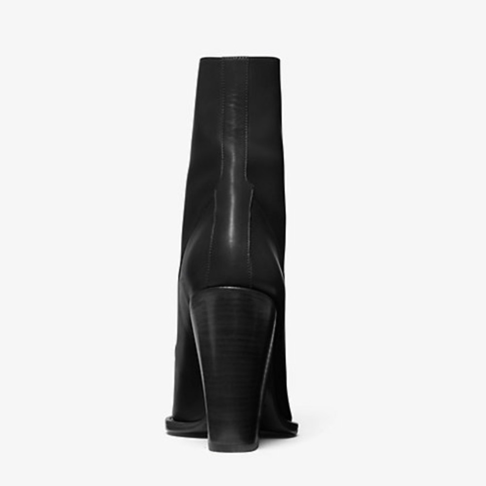 MICHAEL KORS Collection RADCLIFFE RUNWAY Leather Boots Sz 39.5 NIB - Picture 7 of 9